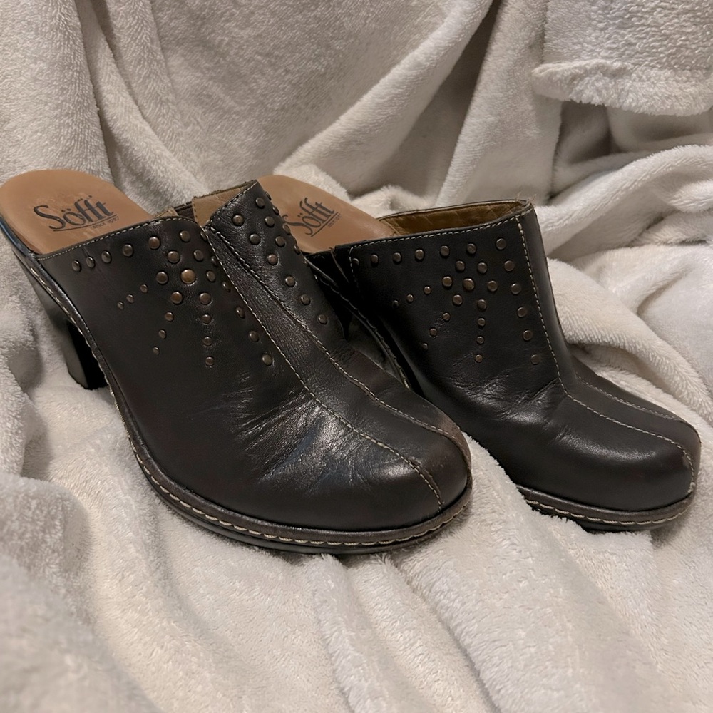 Vintage slip on heels.
